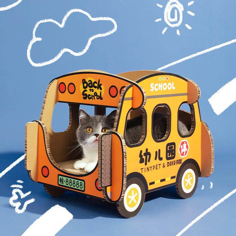Big车型猫抓板磨爪瓦楞纸猫窝汽车爬架猫咪用品,宠物/宠物食品及用品,宠物智能玩具,淘宝优惠券,粉丝福利购,淘宝优惠卷