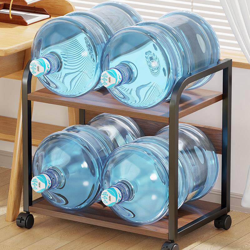 放打印机置物架落地放置柜子收纳架子可移动办公室电脑主机箱托架