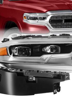 YUBO适用2019-2022道奇公羊RAM大灯高配68316084AD 68316085AD