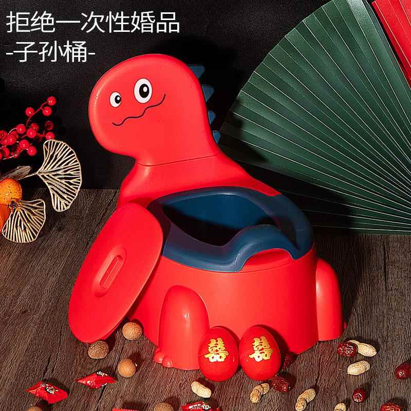 孙桶结婚卡通婚陪庆红桶嫁喜桶宝子宝用KTZST儿童卡通创意用品出