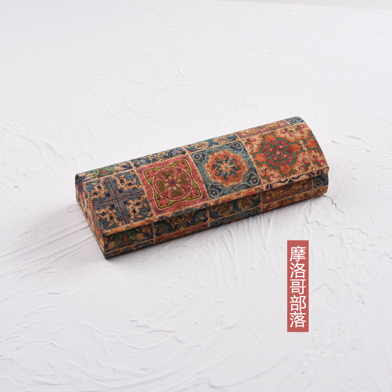 眼镜盒近视镜复古高级文艺眼镜袋
