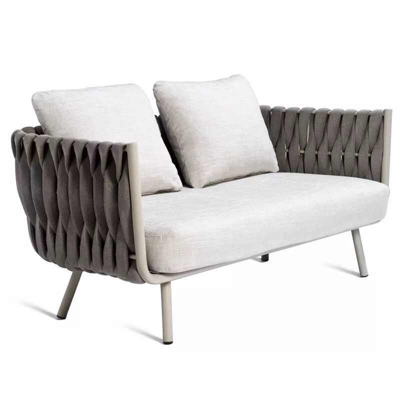 户外藤椅休闲沙发圆床藤编北欧庭院花园阳台露台茶几户外防水家具