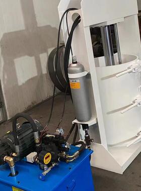 多功能搅拌机200L标准桶液压出料机厂家可定电动多功能搅拌机