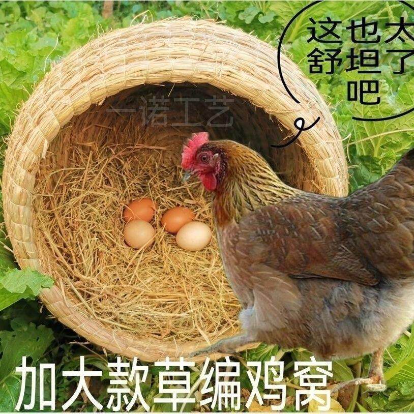 鸡窝大号母鸡下蛋窝鸭鹅户外鸡舍鸡窝下蛋窝草鸡窝下蛋窝架子