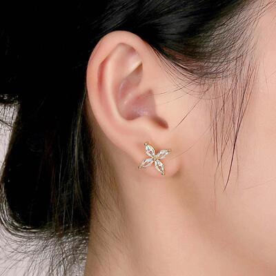 Stainless steel nose nail nose ring human body piercing