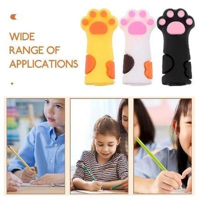 9 Pcs Pencils Cat Paw Cap Silicone Caps Japanese Tip
