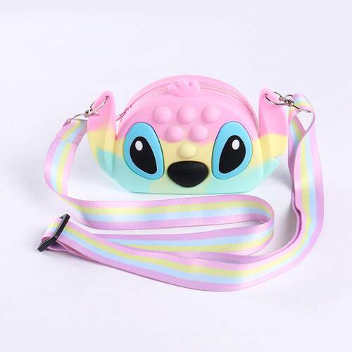Stitch Fidget Toy Push Bubble Antisress Fidget Girls Bags To