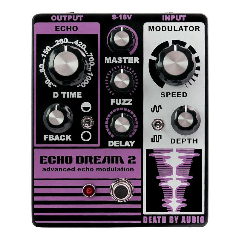 宾果 Death By Audio DBA Echo Dream 2 Delay延时LOFI单块效果器