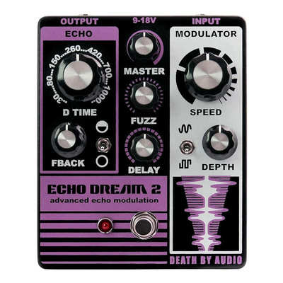 宾果 Death By Audio DBA Echo Dream 2 Delay延时LOFI单块效果器