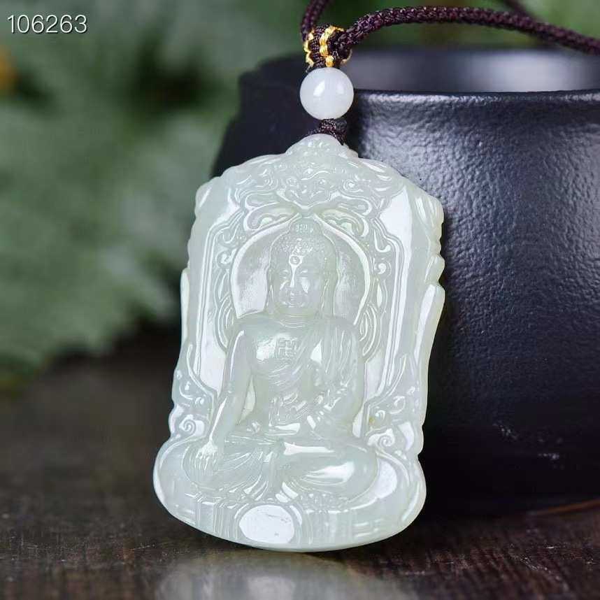 和田玉守护神吊坠12生肖牌玉石吊坠和田玉和田玉吊坠精选有鉴定书