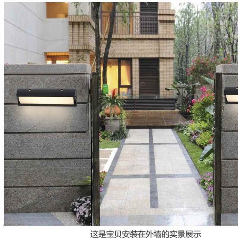 感应壁灯户防水接线院灯853超L亮ED入户大门外灯室外阳台灯雨搭庭