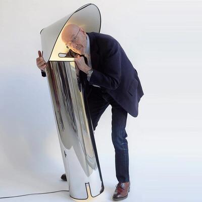 中山工厂直销意大利经典chiara台灯落地灯不锈钢极简设计师样板间