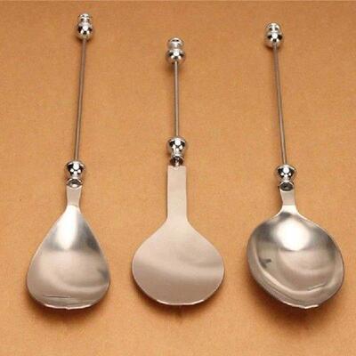 Dessert Spoon Customizable Bead Serving Spoon DIY Beads