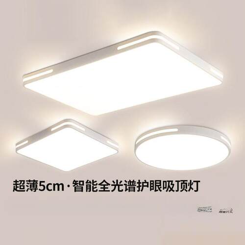 led吸顶灯客厅灯具全光谱普瑞灯珠大卧室灯主灯中山家装灯饰