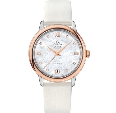 [9.8新]欧米茄碟飞蝴蝶面间金石英女表424.22.33.60.52.001