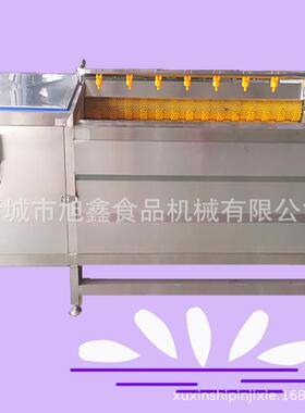 现货直发毛辊去皮清洗机商用全自动红薯土豆芋头去皮清洗机