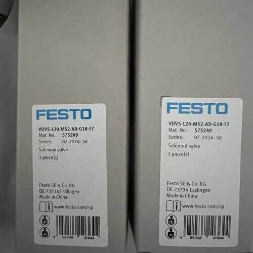 FESTO 费斯托 VUVS-L20-25-30-AD-MD-P53C-M32C-P53E-AZD 电磁阀