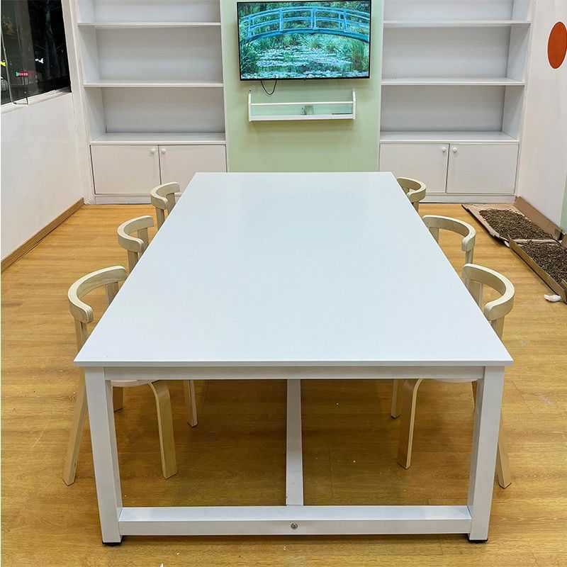 绘画小学生书桌课桌椅美术桌桌培训班桌学习桌辅导班双人培训儿童