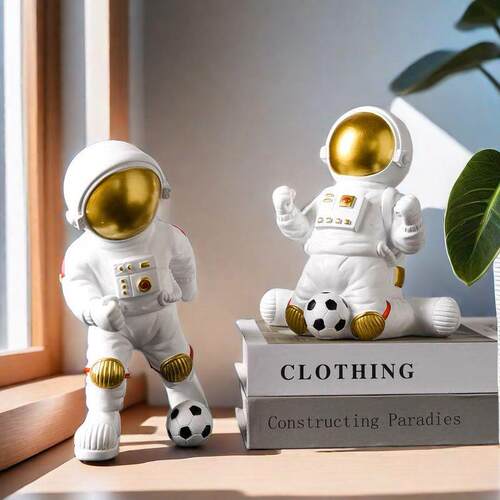 宇航员摆件 太空人模型创意现代欧式家居办公桌面装饰品生日礼物