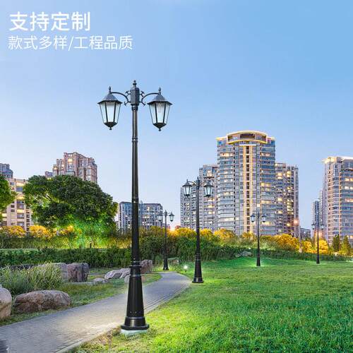 LED复古中式庭院灯广场装饰公园照明灯户外防水led灯装饰亮化灯