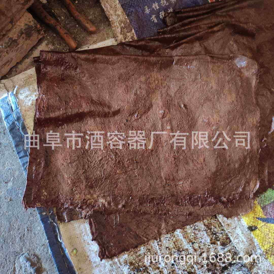 10张包邮桑皮纸封酒坛口血料纸仿古酒瓶封口纸窖藏猪血纸酒缸存酒