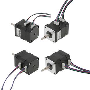 42双层组步进电机正反电机42空心轴电机叠加2层步进电机42BYG