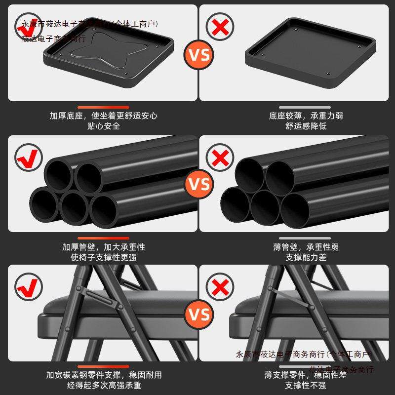 便携培训简易折叠椅子会议椅餐椅凳子电脑椅宿舍办公椅靠背椅包邮