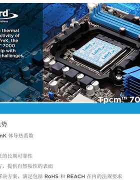 莱尔德TPCM™ 7000相变片 CPU GPU 导热相变片