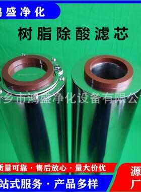 鸿盛净化供应阴离子交换树脂滤芯HD653S9-EHA抗燃油除酸滤芯