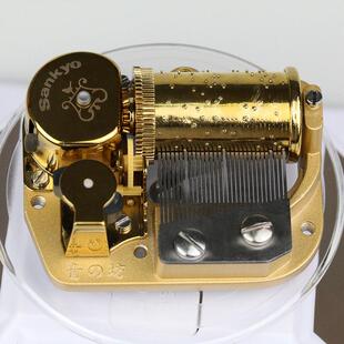 正品sankyo金属30音18音发条式音乐盒八音盒耶诞机芯diy维修配件