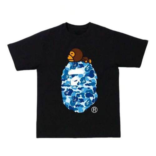 T 30950 Luminous color block couple T-shirt 夜光拼侣 T