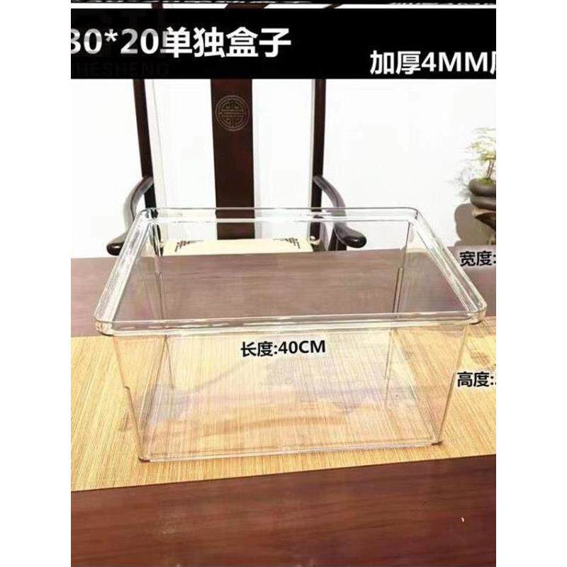 冰箱收纳盒密封盒透明收纳盒储物冷鲜柜冷冻盒抽屉式冰柜用食品级