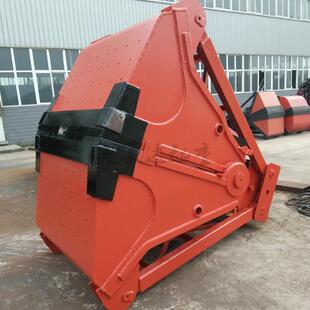 U1四绳抓斗1立方配5吨起重机物料斗抓沙斗抓煤斗