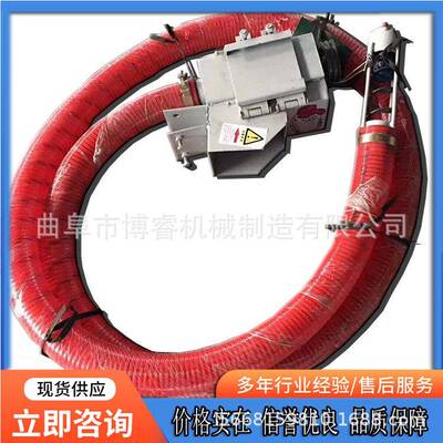 玉吸米收机购站软LFK管粮小型车载筋管抽粮机养殖场用牛绞龙上料