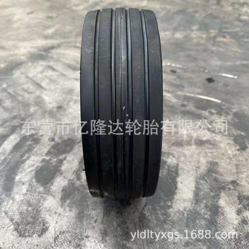 条纹320-8 4.00-8 16*5-9光面实心轮胎隧道机场 拖车清扫车牵引车
