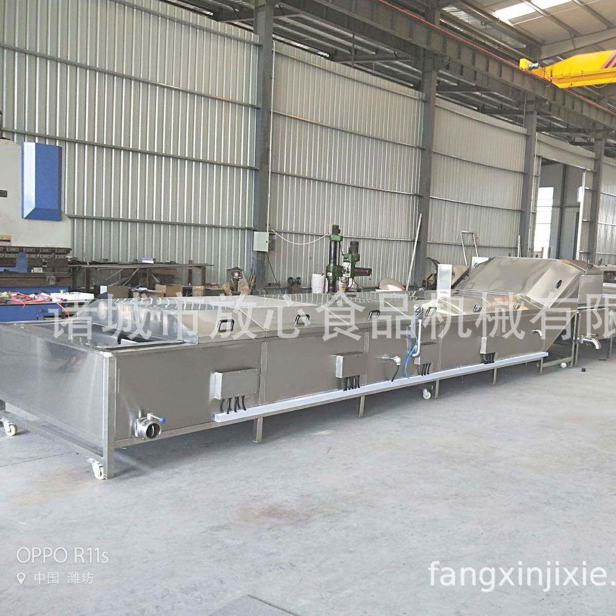 全自动海鲜鲅鱼蒸煮机 海品罐头漂产菌机 鹌AYE鹑蛋蒸煮杀漂烫烫