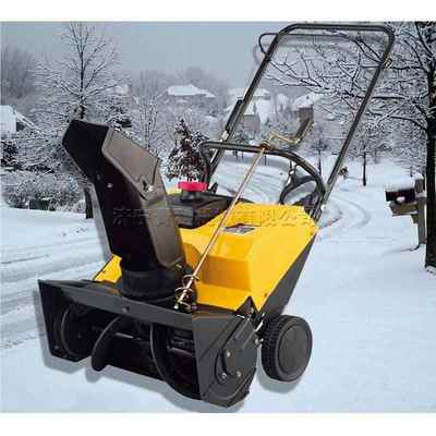 胎手480推式汽油双抛雪机小区物机业道路两旁清雪季 冬环卫除雪车