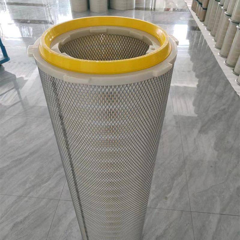 工业除尘滤芯法兰式抛丸机3260除尘滤芯六耳卡盘快拆除尘滤筒