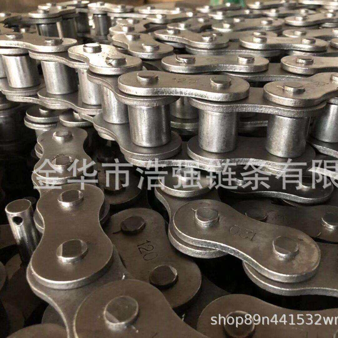 24A/1.5寸精密滚子链条/排工业链条/耐用双排传动链条/厂家直销