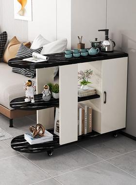 ?88188简约吧台桌家用客小吧台沙发厅断隔边柜玄柜一体靠墙餐边关