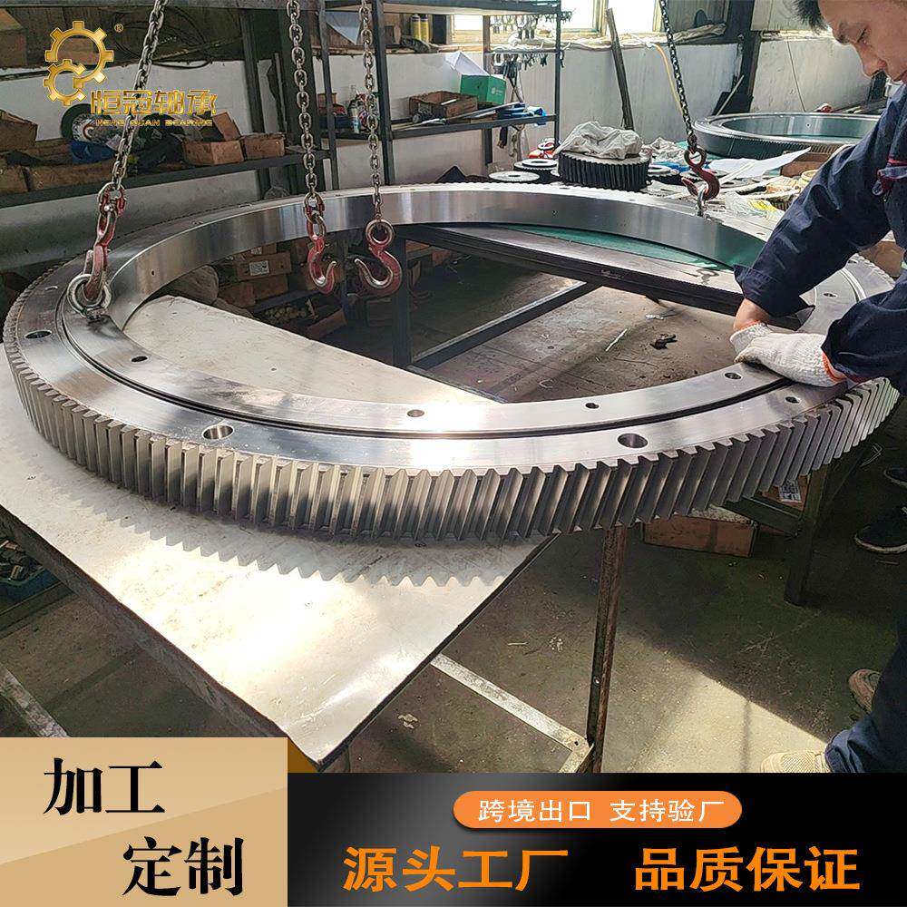 洛阳回转支承精密转盘轴承按图加工轴承厂家直出