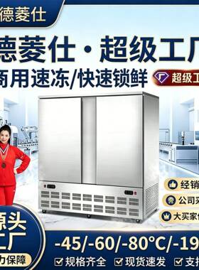 立式-45度速冻柜海鲜食品生鲜速冻机水果鲜肉速冻设备液氮速冻机