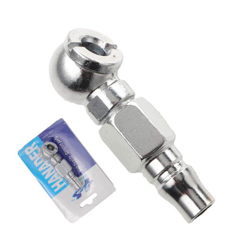 摩托车打气嘴电动车电瓶车车胎充气头自行车金属充气加气单头打气