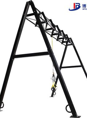 TRX悬挂训练架悬挂式训练带支架A型三角架空中瑜伽架