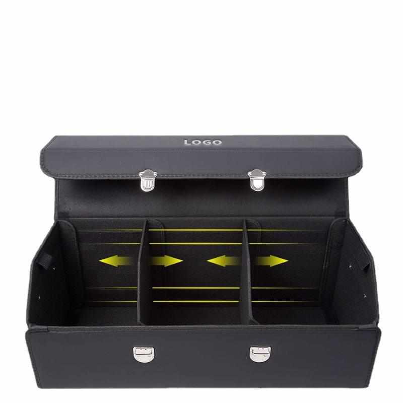 厂家直销批发零售多功能车载折叠式收纳箱加厚木板后备箱收纳整理