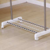 晾衣架落地单杆不锈钢室内简易伸缩挂晒衣架阳台卧室加厚衣服陶琪