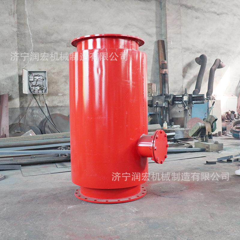 煤矿瓦斯管道除渣器DN400快速排渣器 法兰安装防回火回气装置