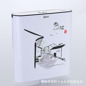 新款直销家用卫生间厕所冲水箱品牌卫浴 家用水箱 富贵有余冲水池