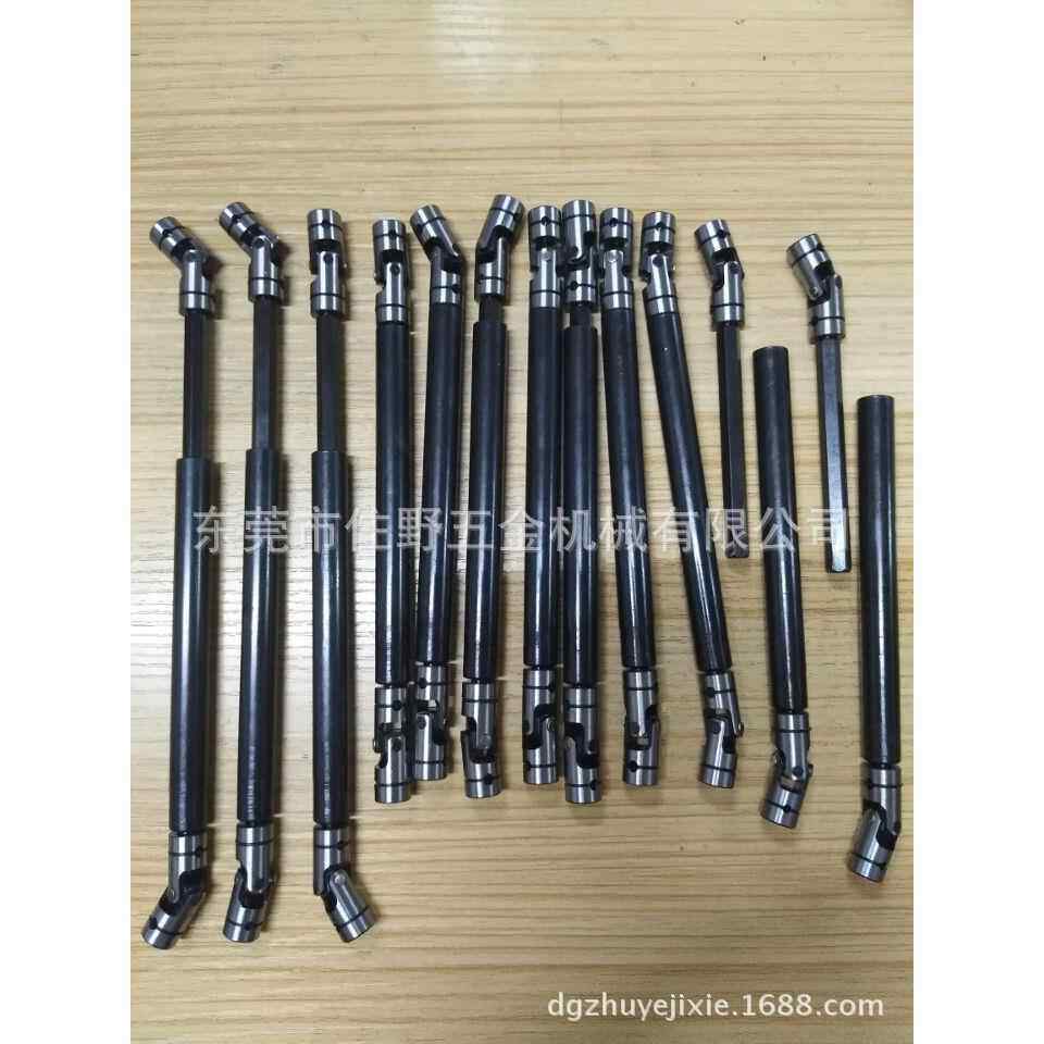 厂家XLX直销精密向节万向联器万向接头缩套筒六轴角套伸万六角棒