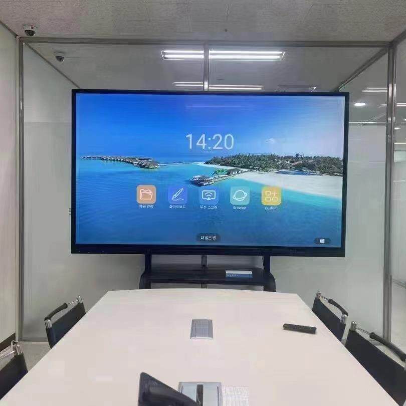 触虹55寸65寸75寸86寸100寸会议一体机触控视频广告高清会议